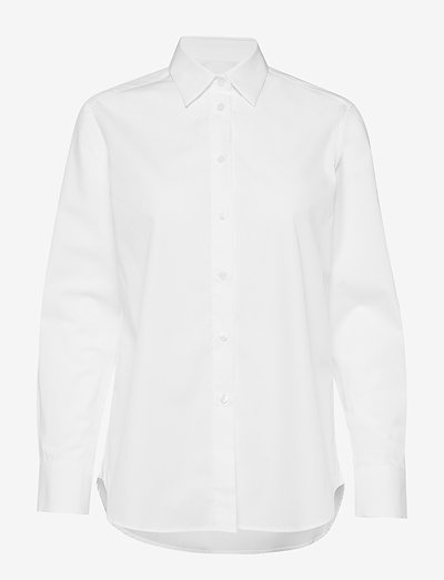 Jane Shirt - pitkähihaiset paidat - white