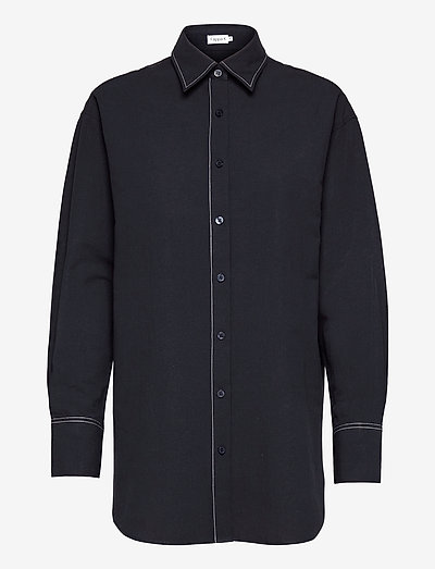 Filippa K Mandy Cotton Shirt (Navy 