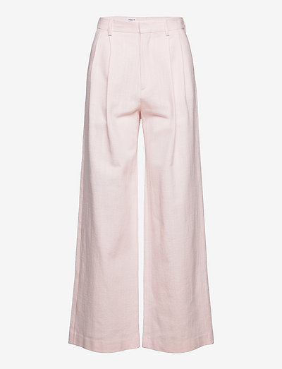 Darcey Trouser - bukser med brede ben - soft pink
