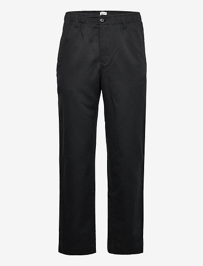 M. Odin Linen Trouser - pantalons en lin - black