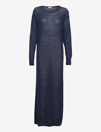Maryl Dress - knitted dresses - deep blue