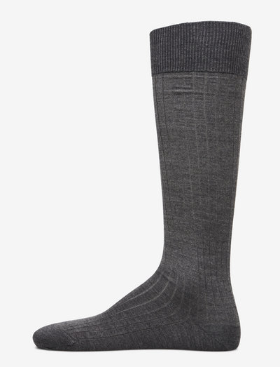 Thea Rib Sock - tavalliset sukat - anthracite