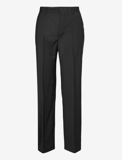 Cara Cool Wool Trouser - tailored trousers - black