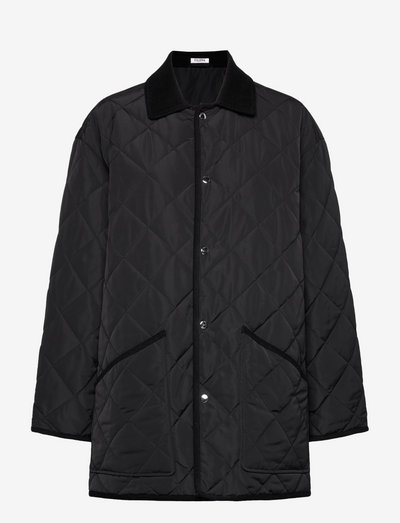 Quilted Jacket - tepitud jakid - black