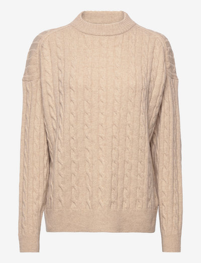 Braided Sweater - stiilsed kudumid - dune melan