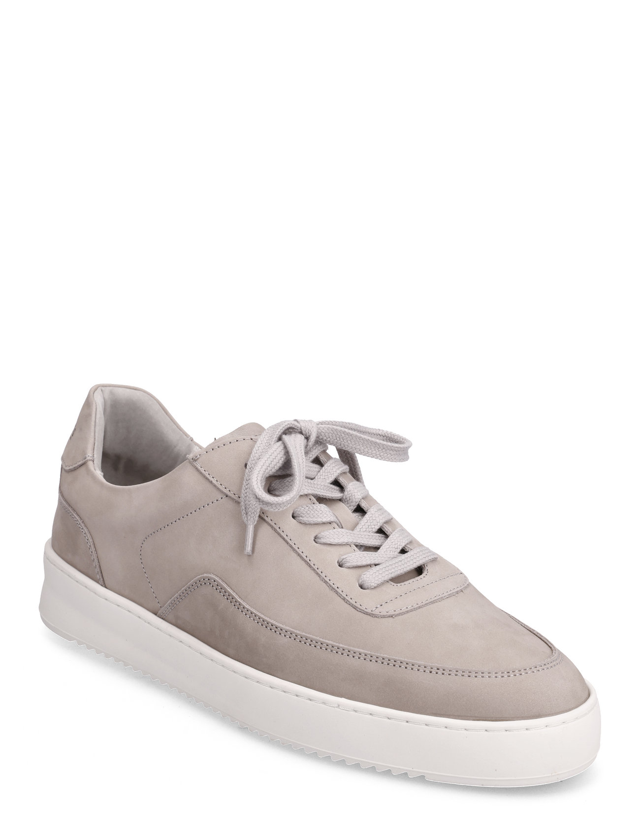 Low top ripple hot sale suede perforated cement grey