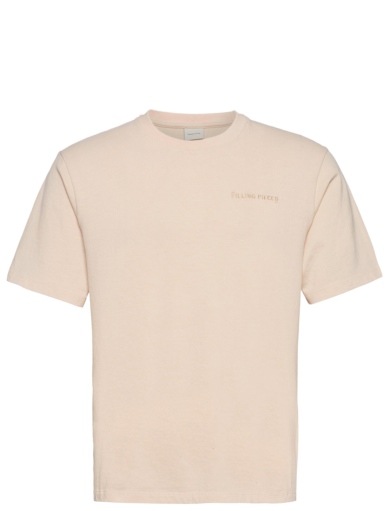 Essential Core Logo Tee T-shirts Short-sleeved Beige Filling Pieces