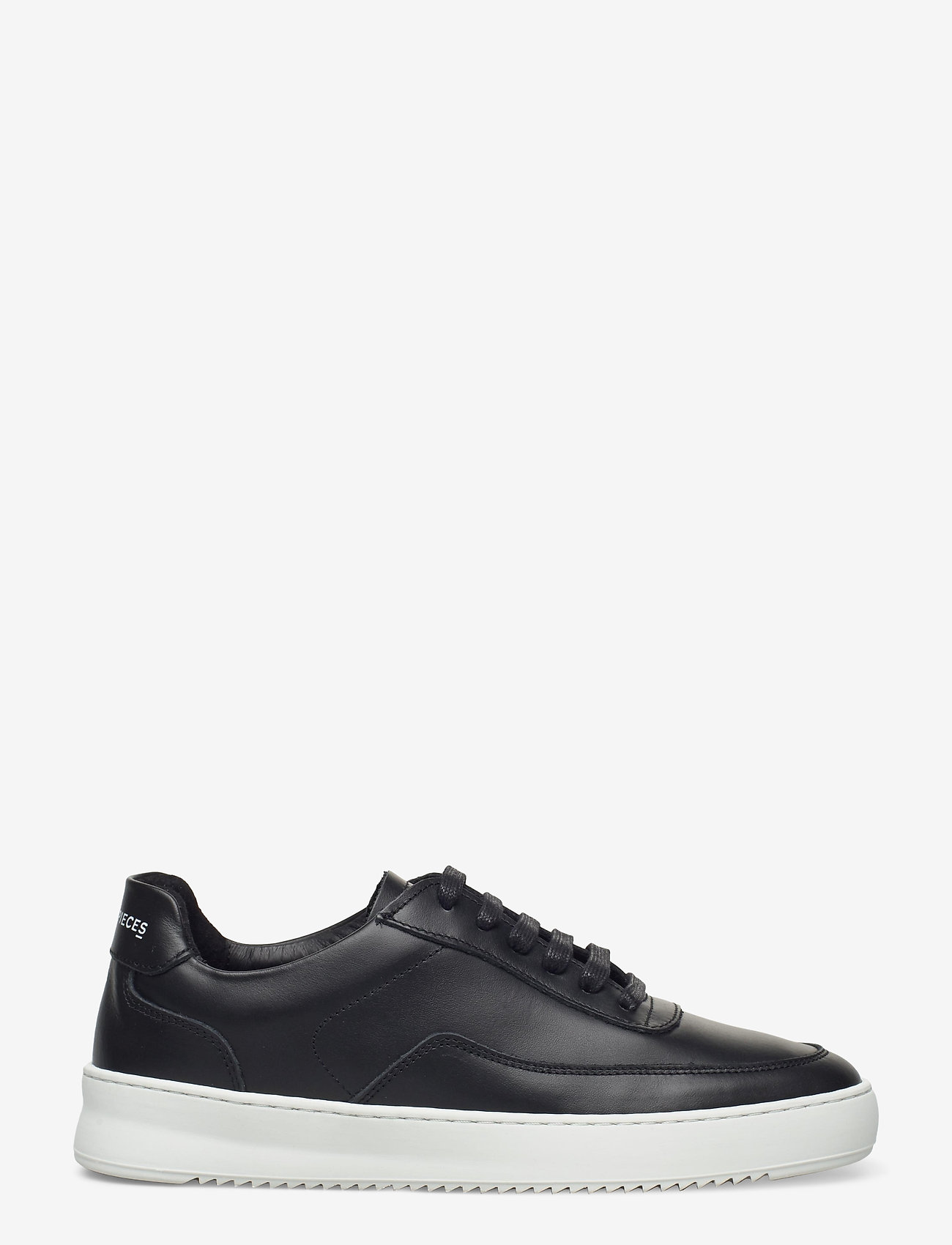 low top ripple nappa black