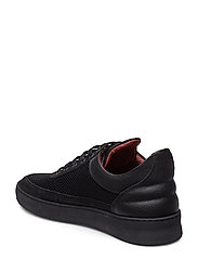 low top plain infinity all black