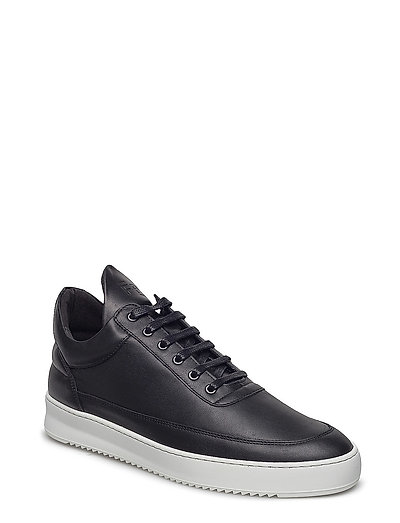Low Top Ripple Lane Nappa (Black) (£174) Filling Pieces | Filling Pieces low top ripple basic sneakers Black White