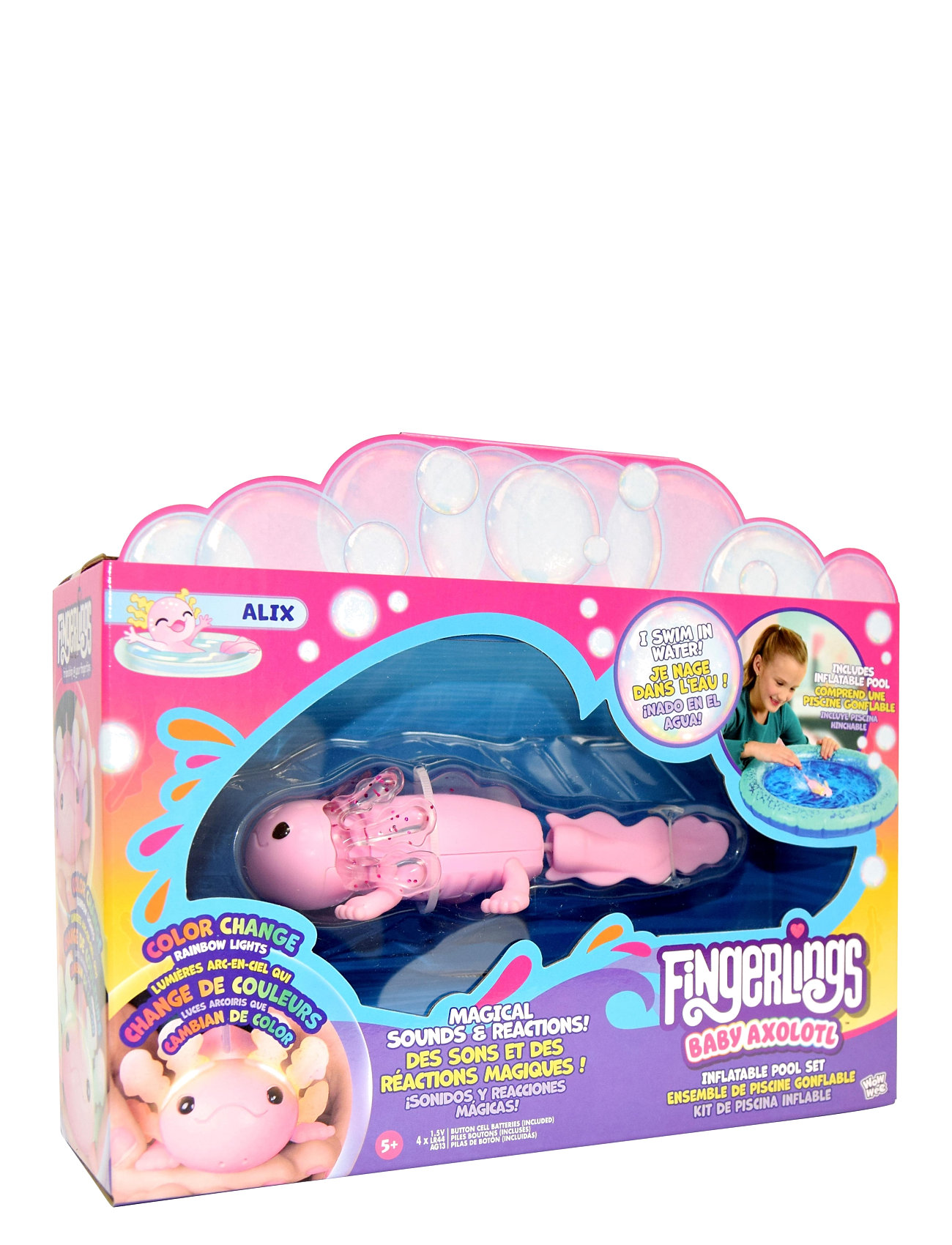 Fingerlings Fingerlings Axolotl Aquarium Multi/patterned