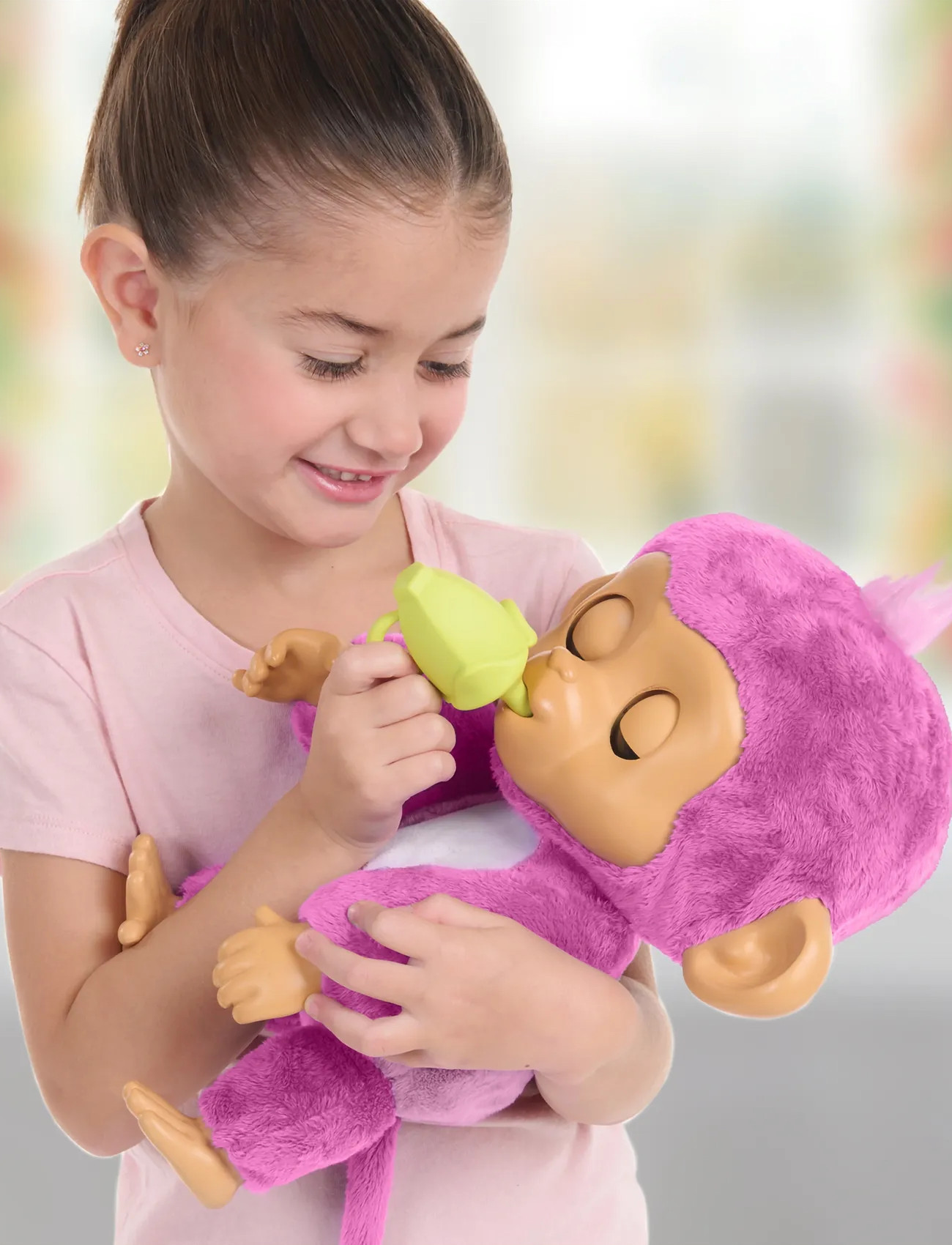 Fingerlings Care N Cuddles, One Size, Pink, Educational Legetøj > Interactive Legetøj, Børn