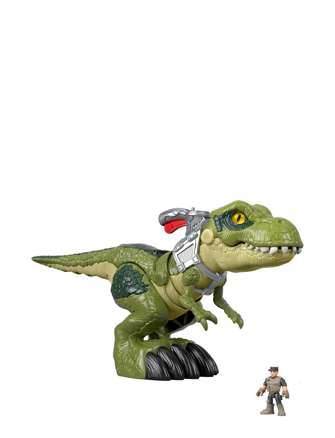 Fisher-Price "Imaginext Jurassic World Mega Mouth T.rex Toys Playsets & Action Figures Movies Fairy Tale Characters Multi/patterned Fisher-Price"