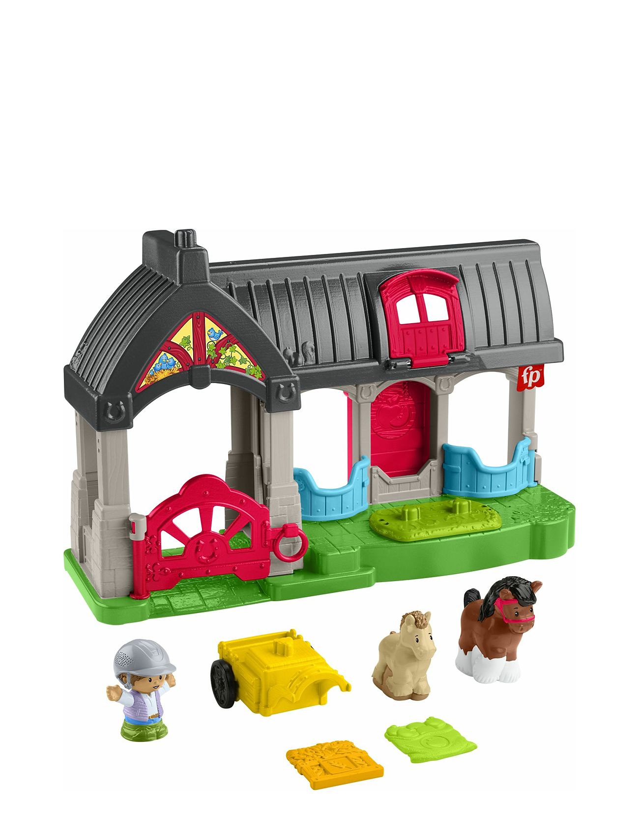 Fisher-Price Little People Friendly Horses Stable Multi/patterned