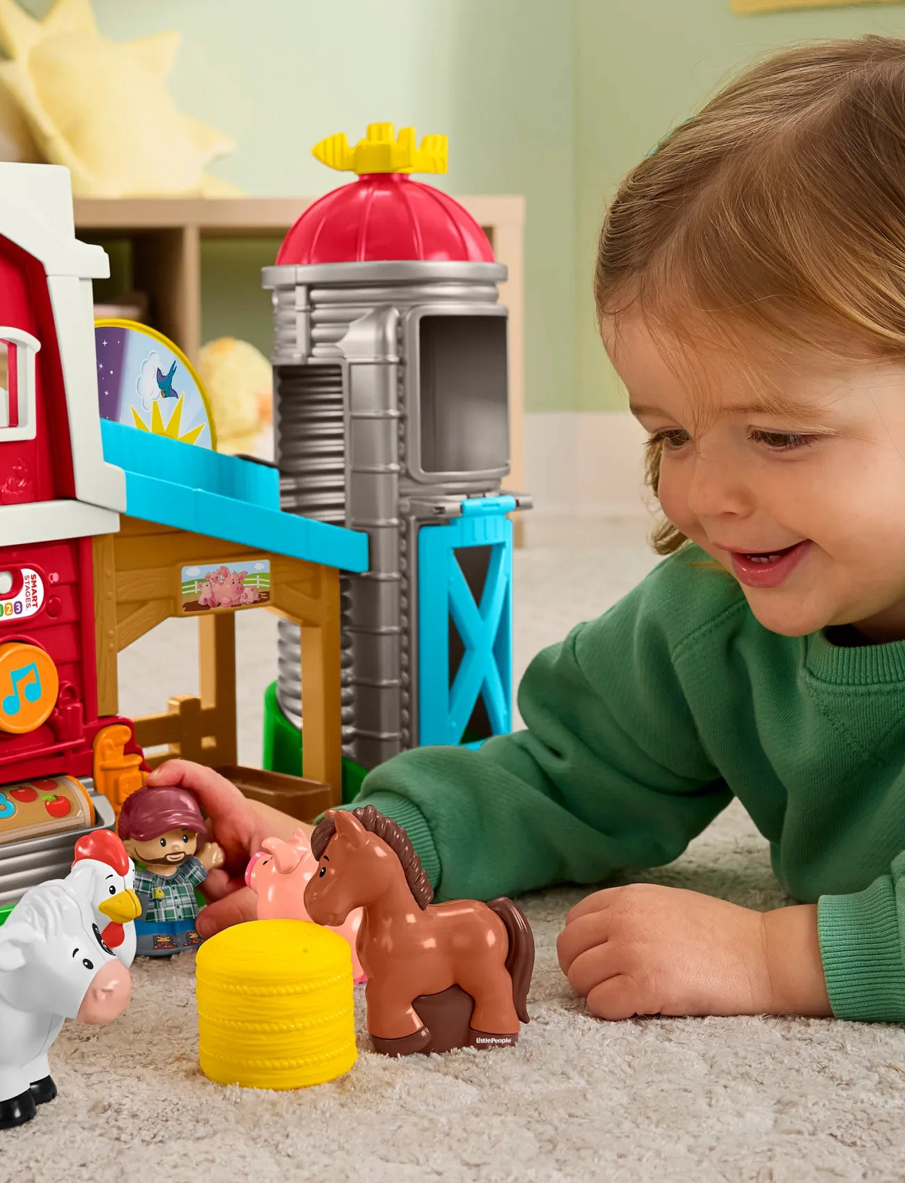 Fisher-Price Little People Lp Farm Restage, One Size, Multi/patterned, Legesæt Og Actionfigurer > Legesæt, Børn