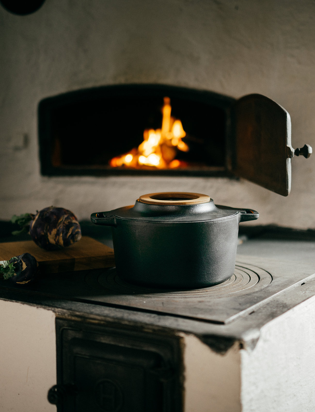 Fiskars Fiskars Norden Cast Iron Pot 4L, 4 L, Black, Køkken > Gryder Og Pander, Unisex