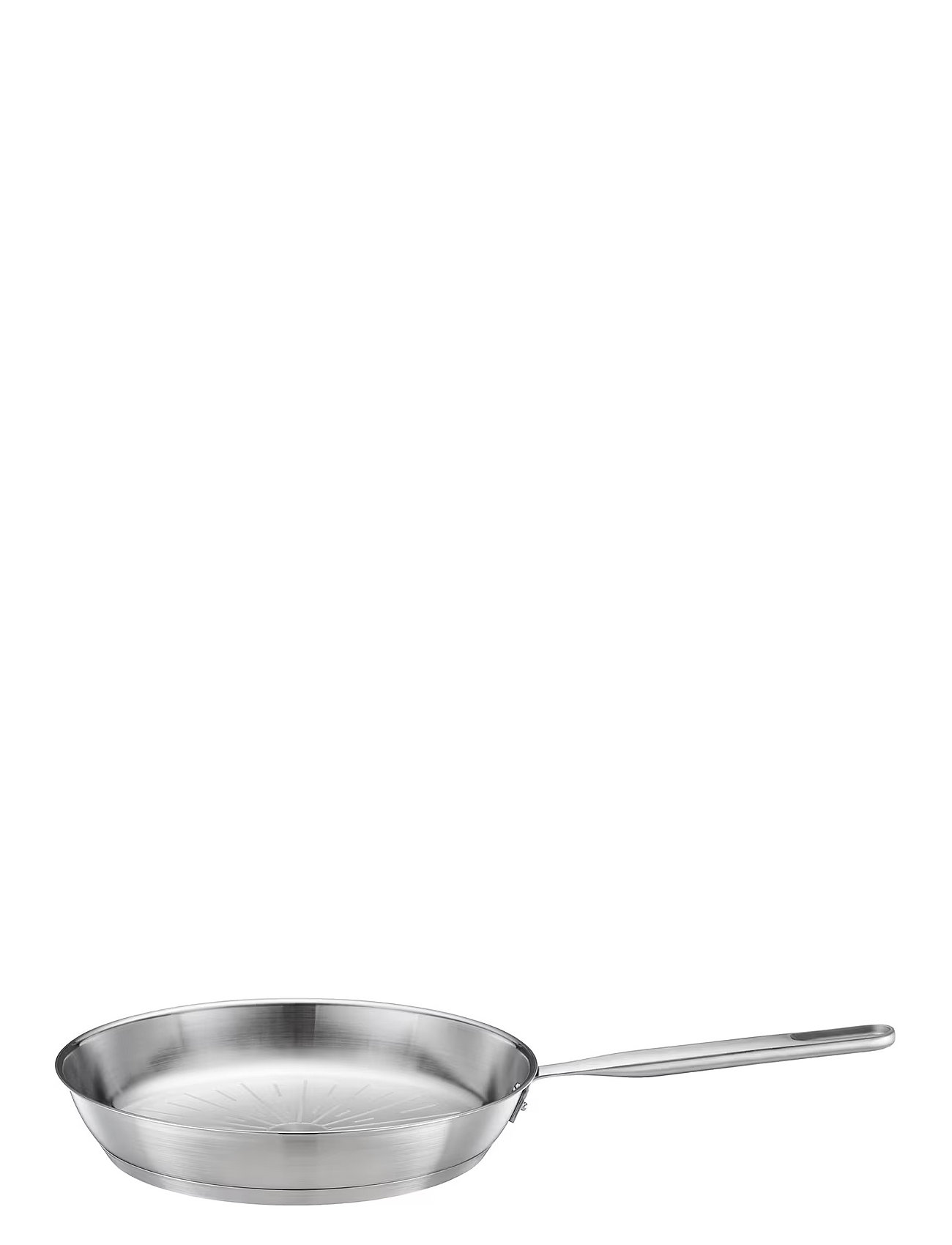 All Steel Pure Frying Pan 28 Cm Home Kitchen Pots & Pans Frying Pans Silver Fiskars
