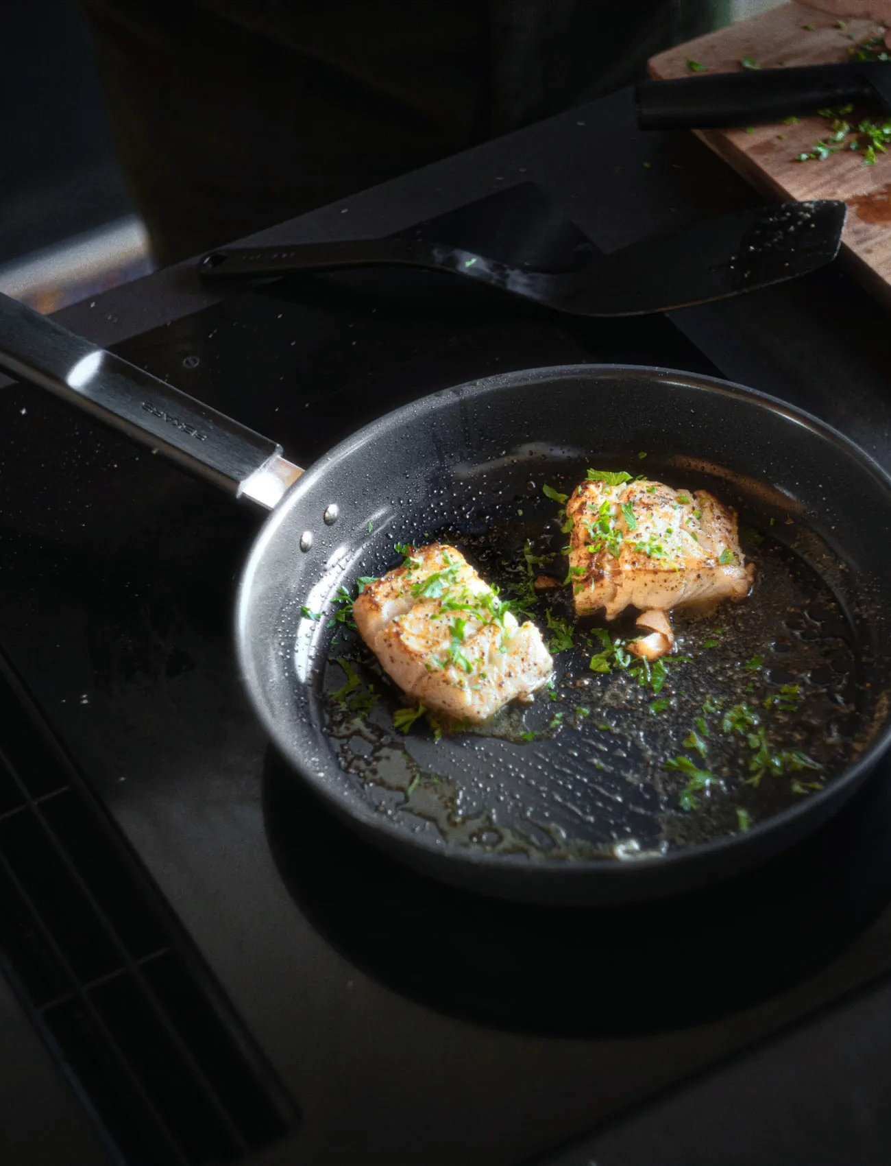 Fiskars Hard Face Frying Pan 28cm, Ø 28 cm, Black, Gryder & Pander > Stegepander, Unisex