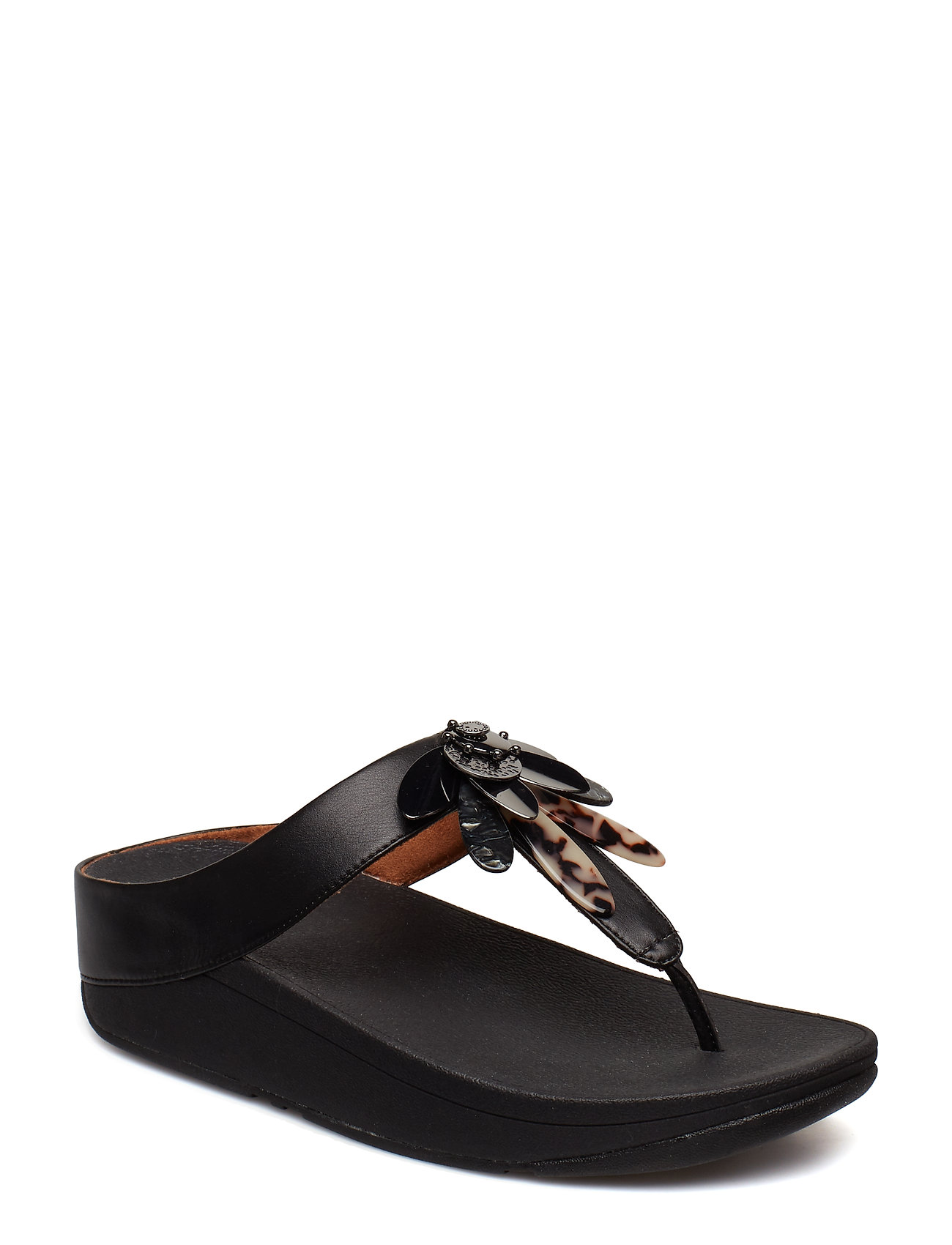 Conga Dragonfly Platte Sandalen Zwart Fitflop fitflop kopen in de aanbieding Conga Dragonfly Platte Sandalen Zwart Fitflop fitflop kopen in de aanbieding