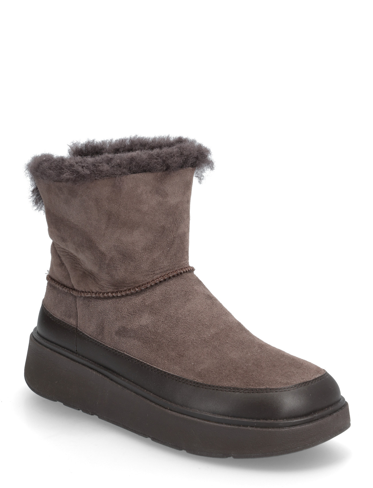 FITFLOP Gen-Ff Mini Double-Faced Shearling Stiefel Braun - 37.5 - Damen