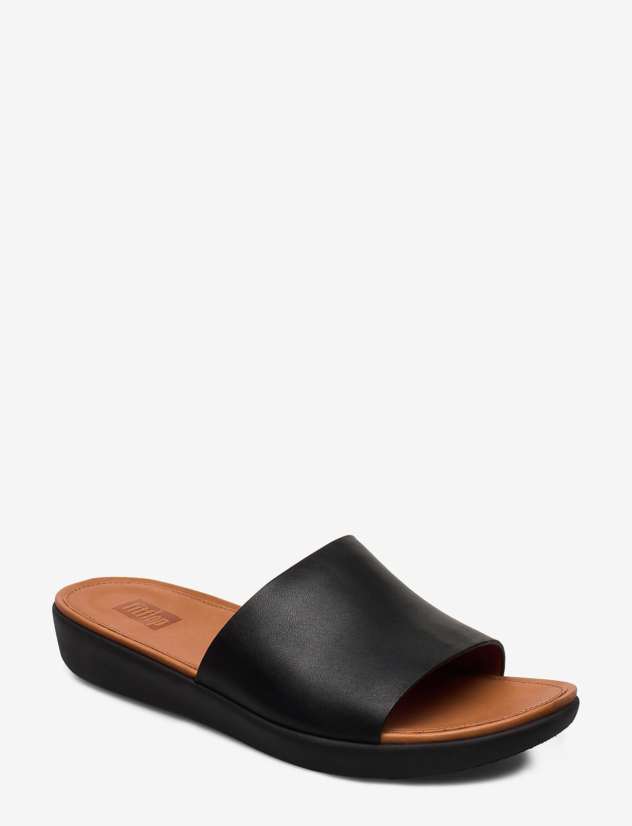 FitFlop Sola Slides - Leather - Flat sandals | Boozt.com