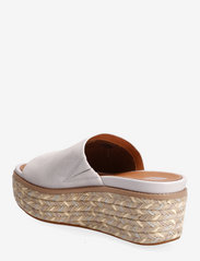 eloise espadrille suede wedge slides