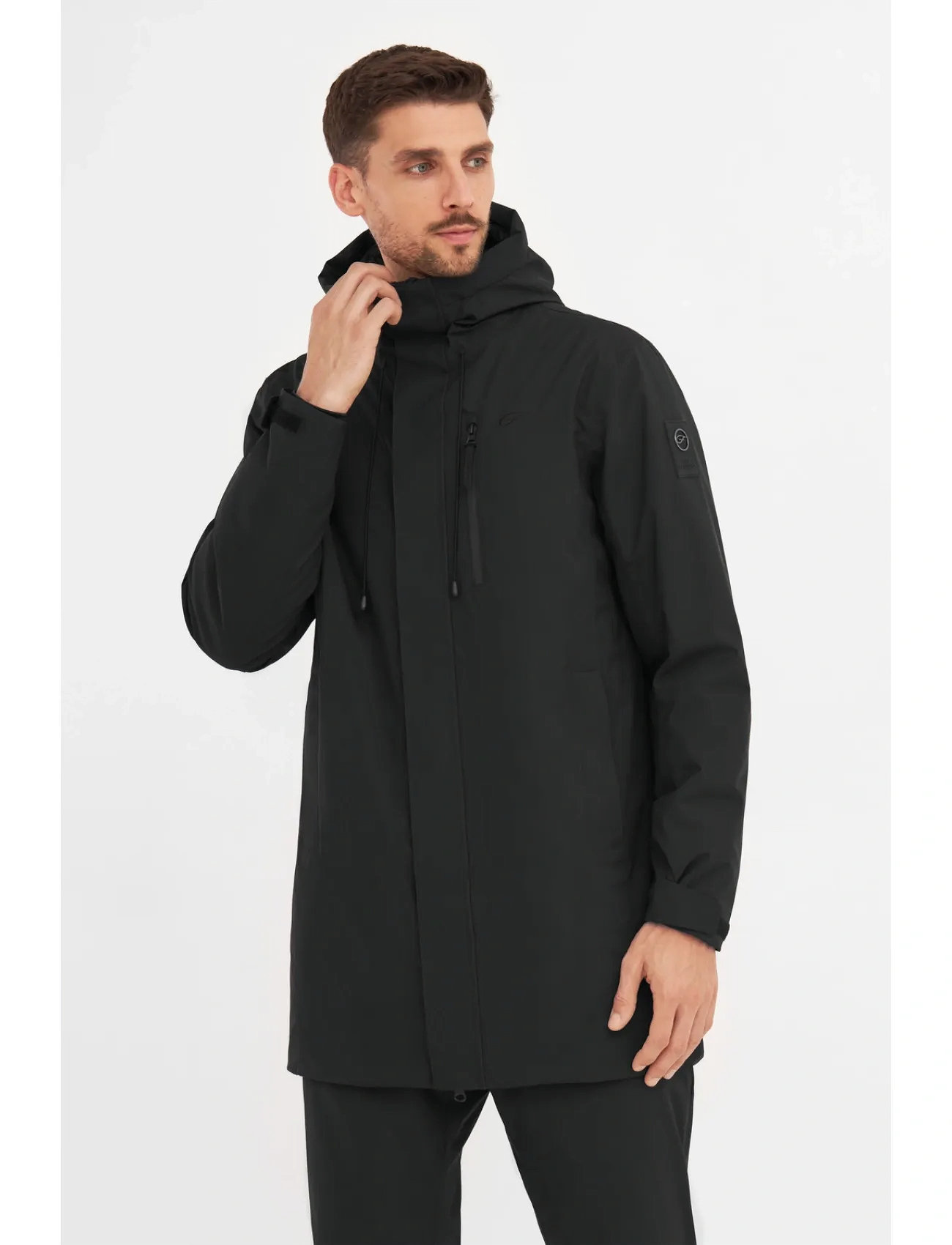 Five Seasons Arlo Jkt M, S, Black, Sport Rainwear > Sport Raincoats, Herre