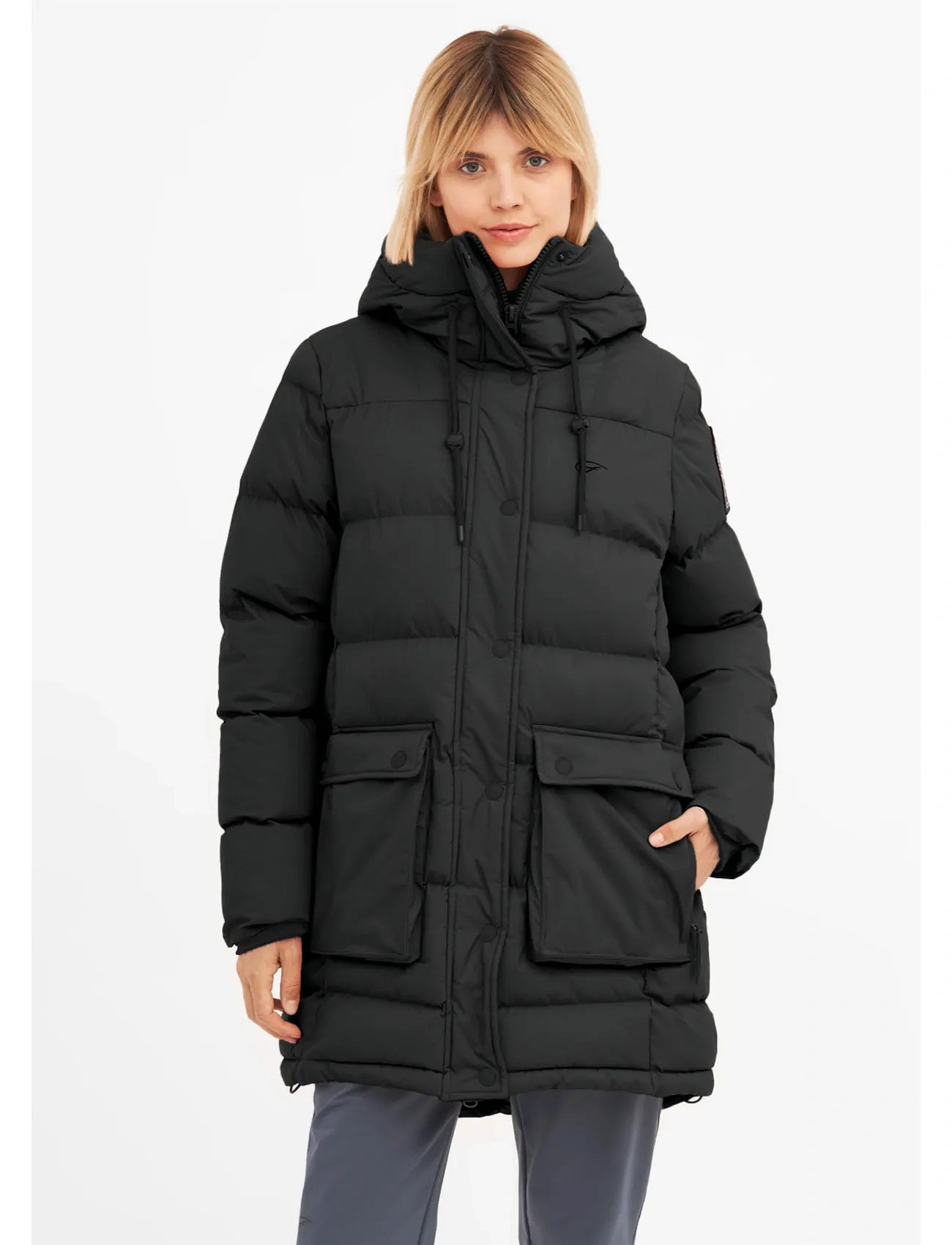 Five Seasons Nordkap Jkt W, 36, Black, Frakker > Vatterede Frakker, Dame