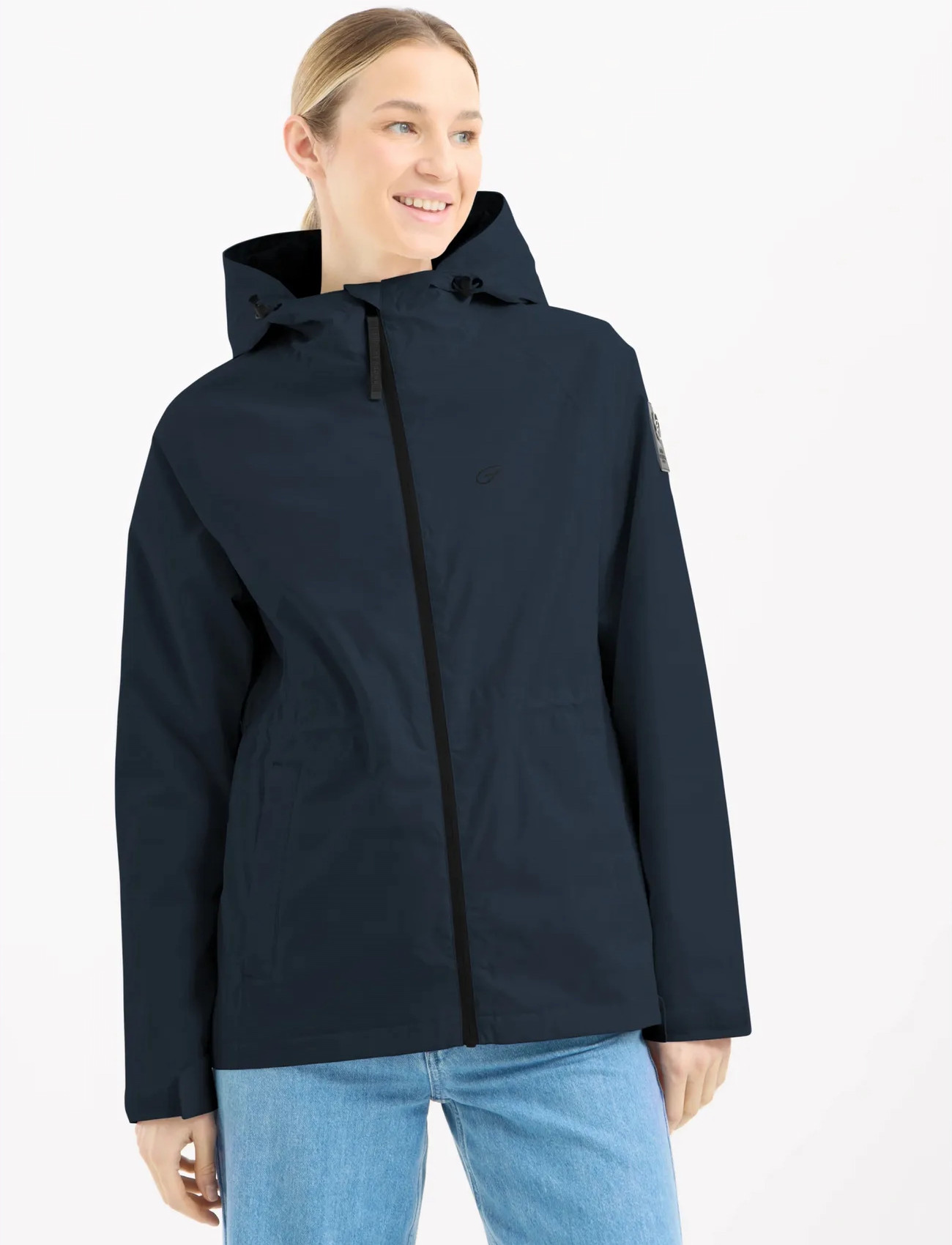 Five Seasons Amber Jkt W, 36, Navy, Sport Rainwear > Sport Raincoats, Dame
