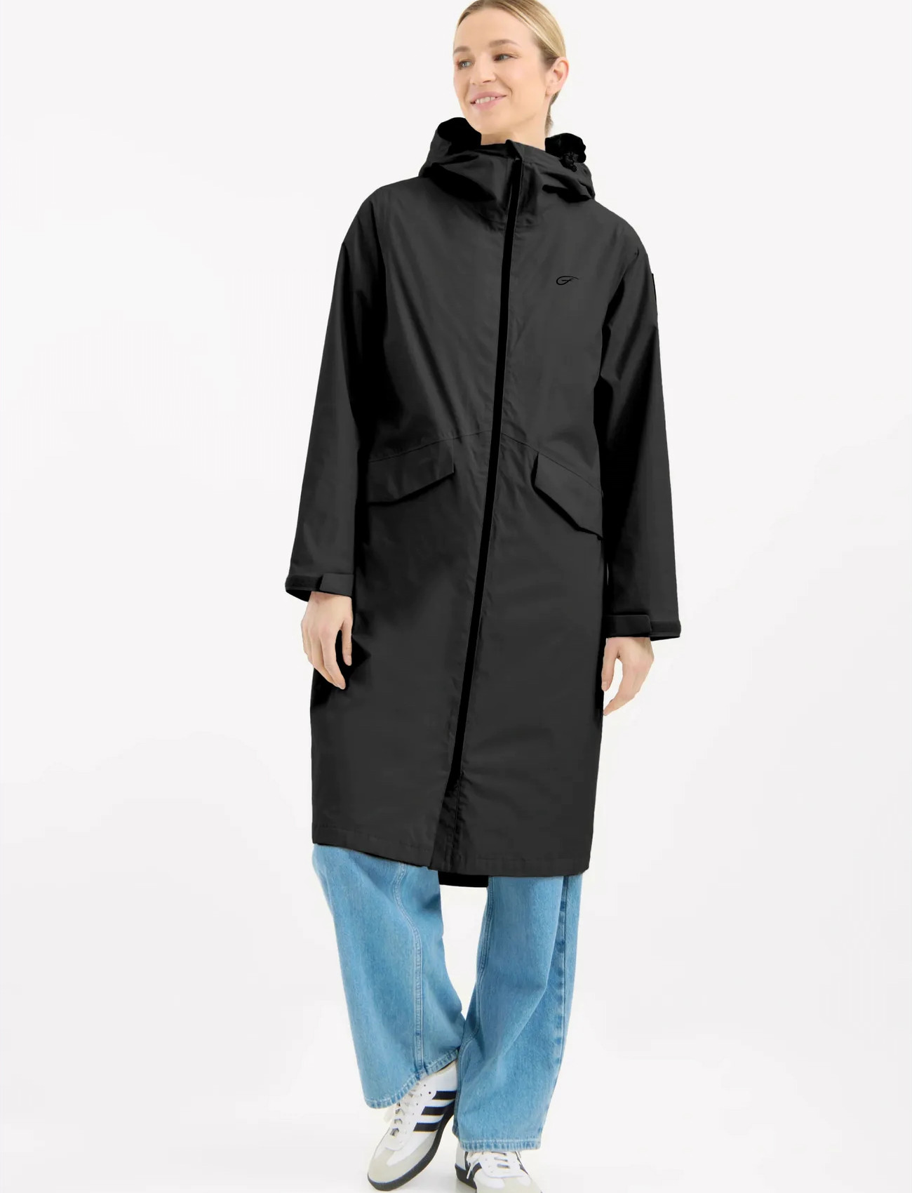 Five Seasons Millie Jkt W, 36, Black, Sport Rainwear > Sport Raincoats, Dame