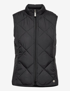 ESTER VEST W - down- & padded jackets - black