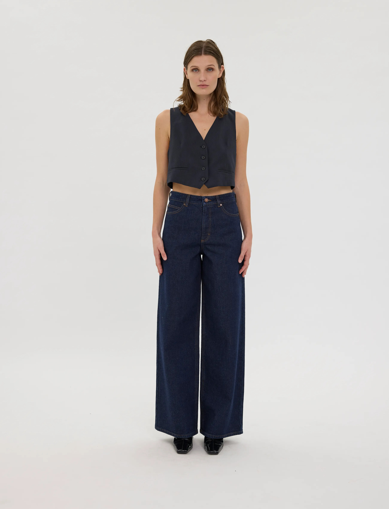 FIVEUNITS Abbyfv, 24, Blue, Jeans > Vidde, Dame
