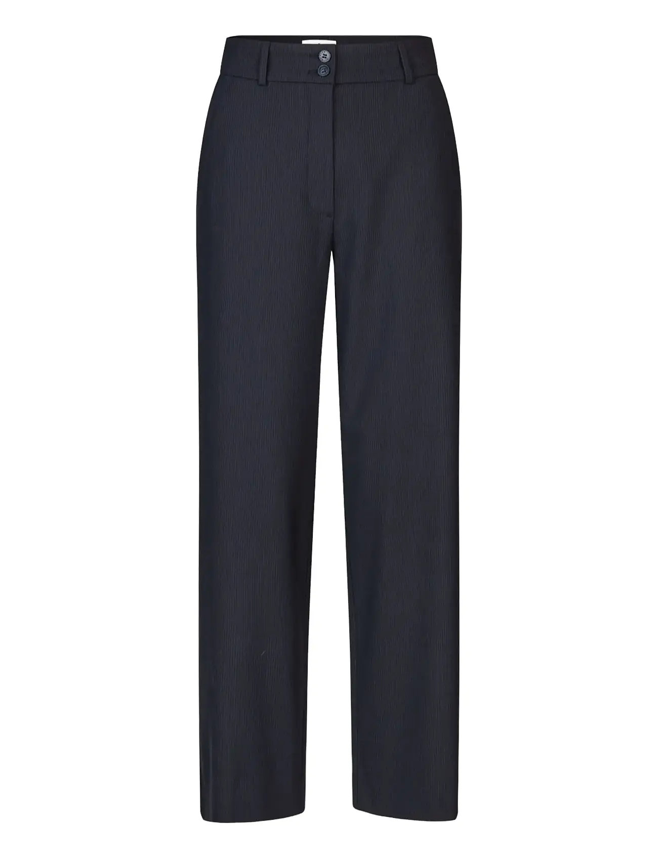 FIVEUNITS Sophiafv, 24 Long, Navy, Bukser > Jakkesætsbukser, Dame