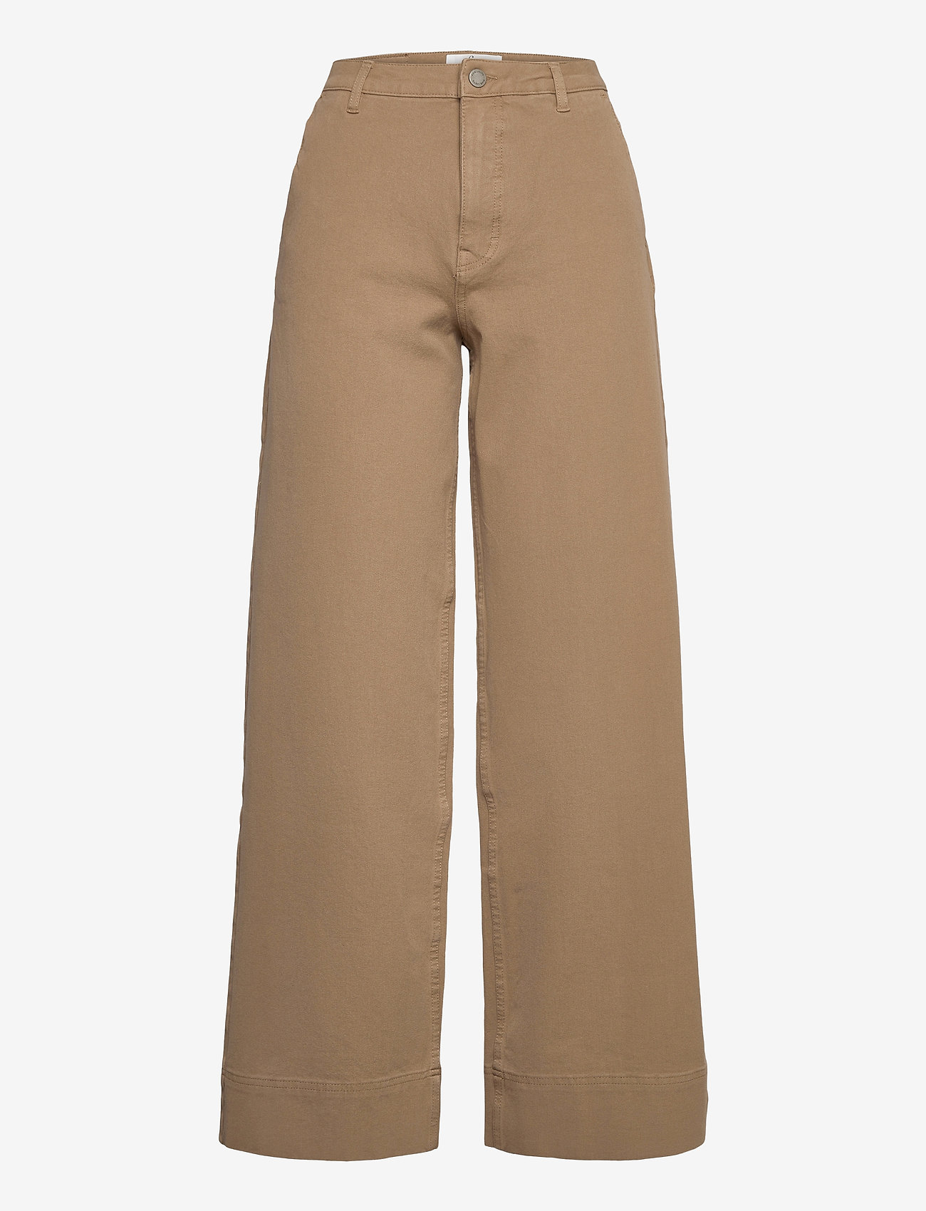 wide leg canvas pants