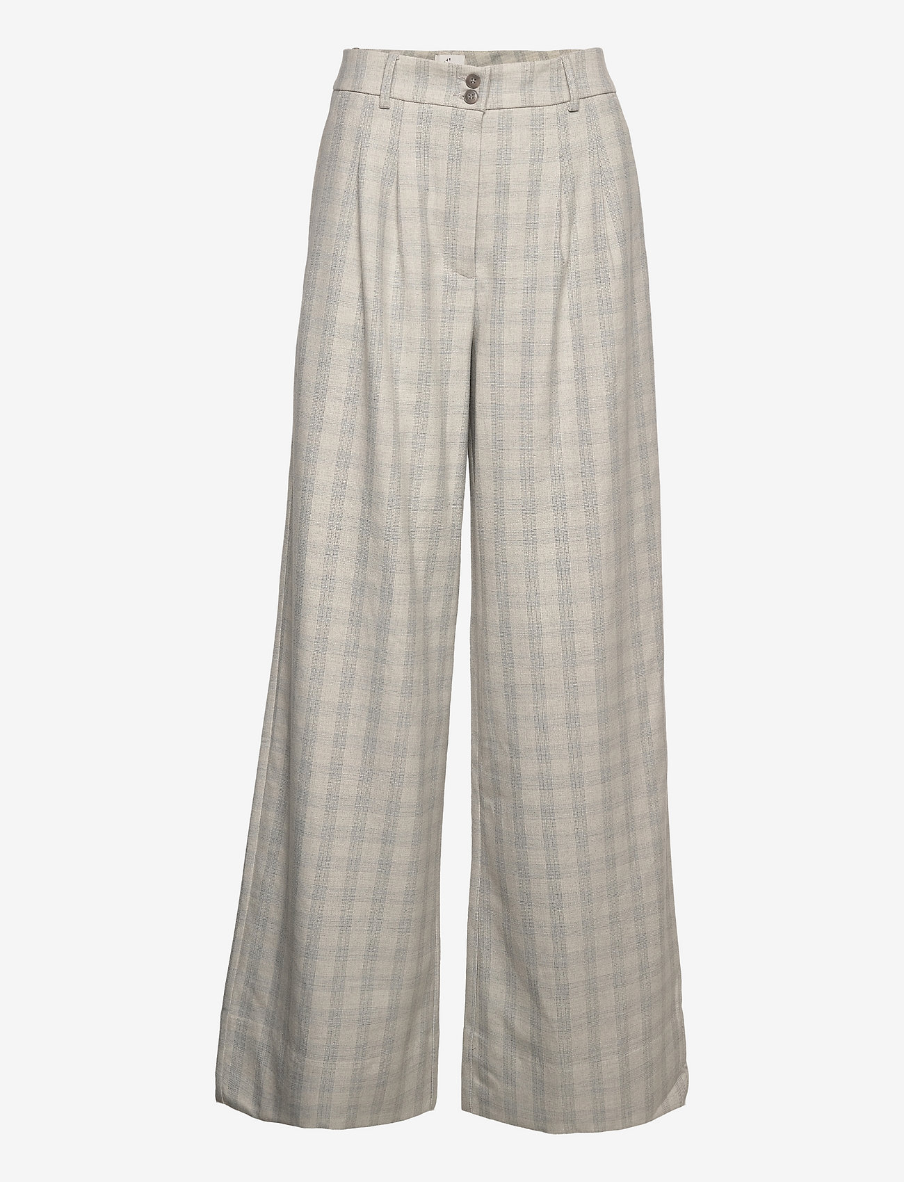 FIVEUNITS Karen 734 Soft Grey Check 