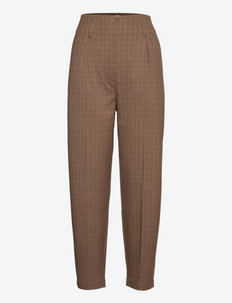 Hailey 525 - formele broeken - small brown check