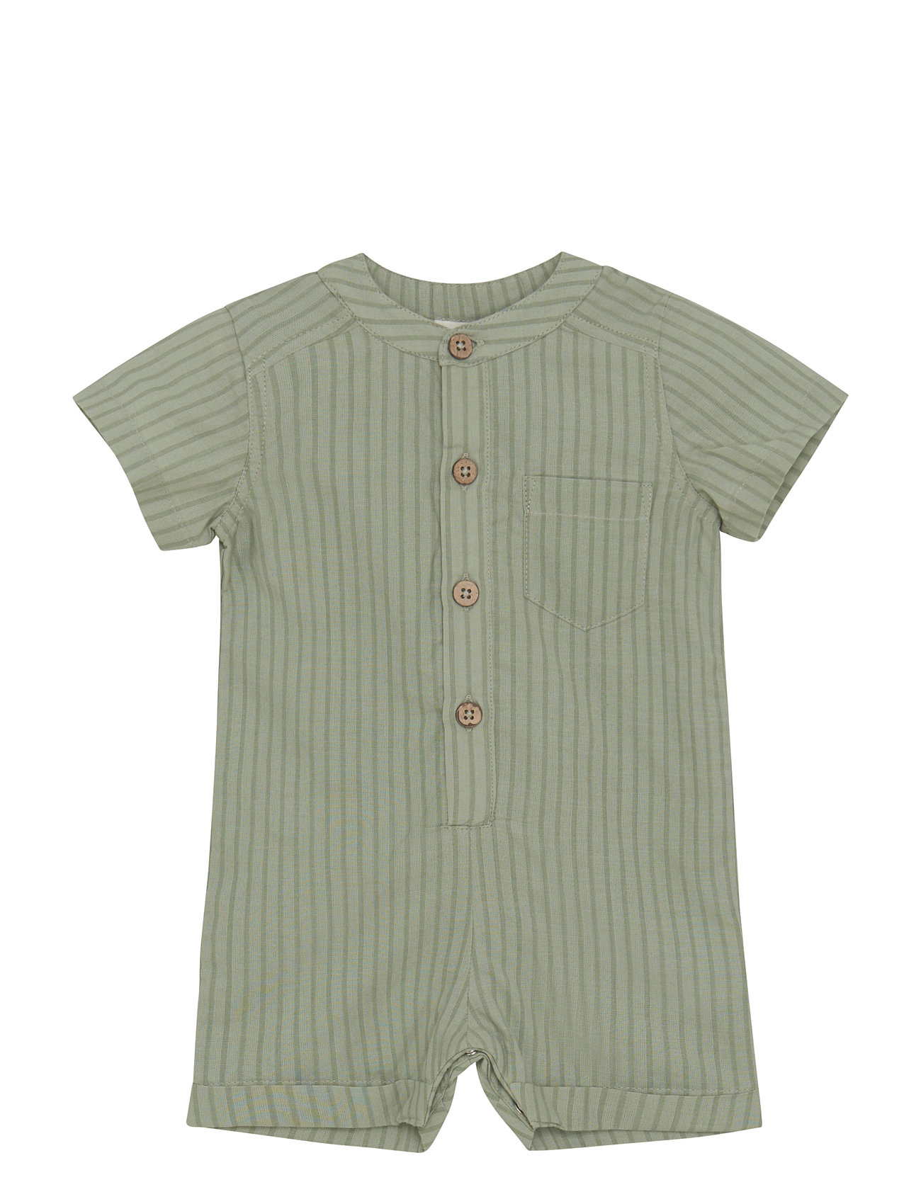 FIXONI Romper Ss Woven Grün - 80 - Kinder