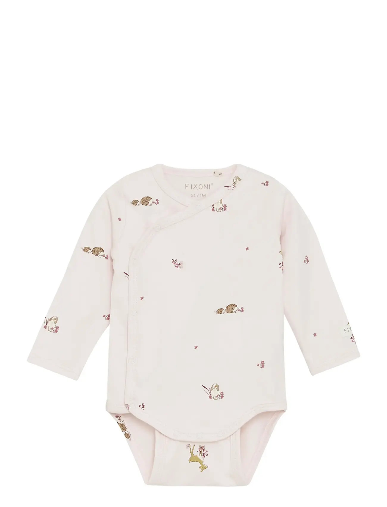 FIXONI Wrap Body Ls Weiß - 68 - Kinder