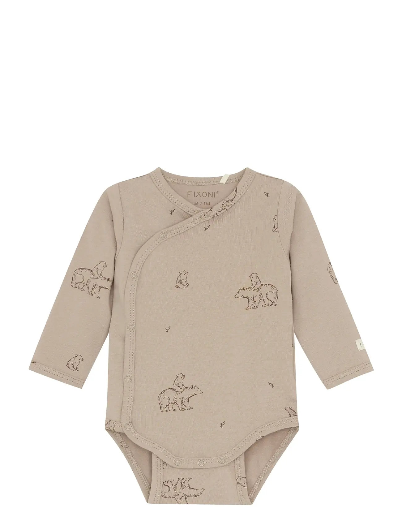 FIXONI Wrap Body Ls Beige - 68 - Kinder