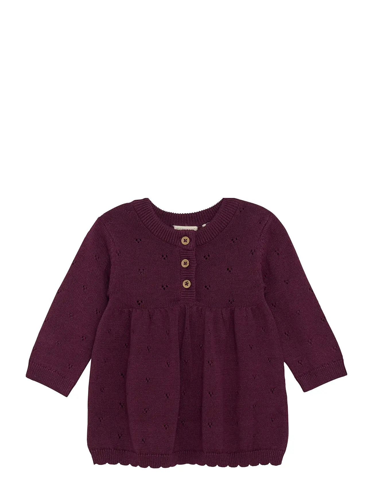 FIXONI Kleid Knit Lila - 62 - Kinder