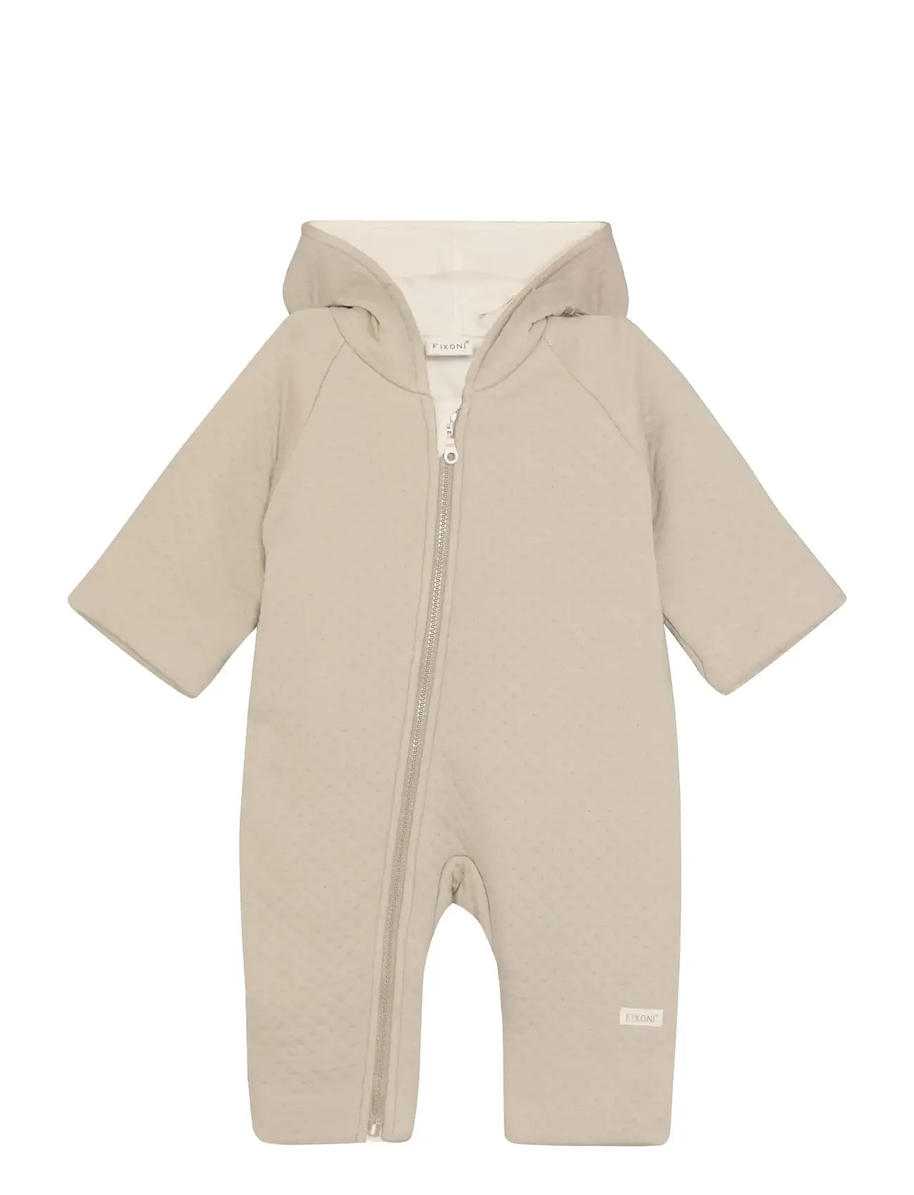 Fixoni Pram Suit W. Lining, 62, Beige, Overalls > Termo-Overalls, Børn
