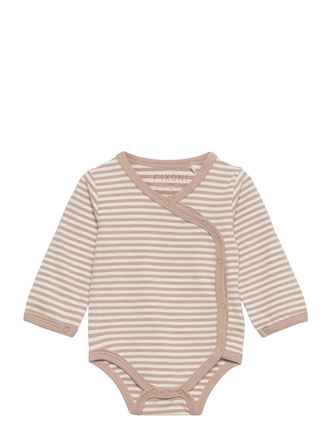 Wrap Body Ls Y/D Stripe Beige Fixoni