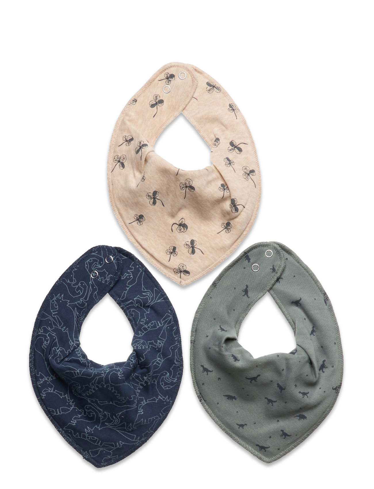 Bandana Bibs 3-Pack Baby & Maternity Care & Hygiene Dry Bibs Multi/patterned Fixoni