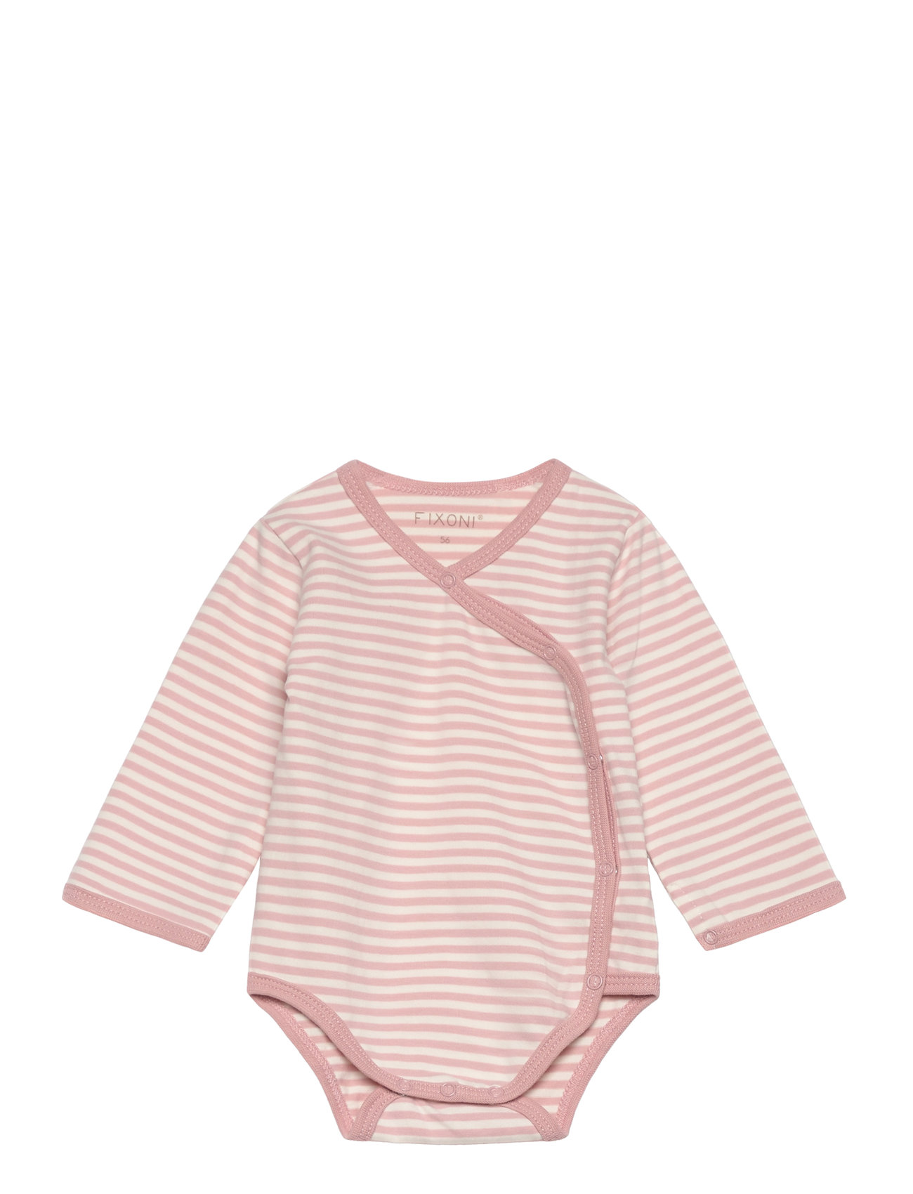 Wrap Body Ls Y/D Stripe Pink Fixoni 189283