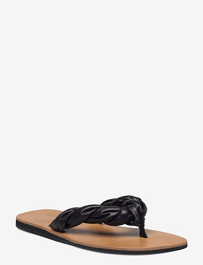 Blanche  Leather - matalat sandaalit - black