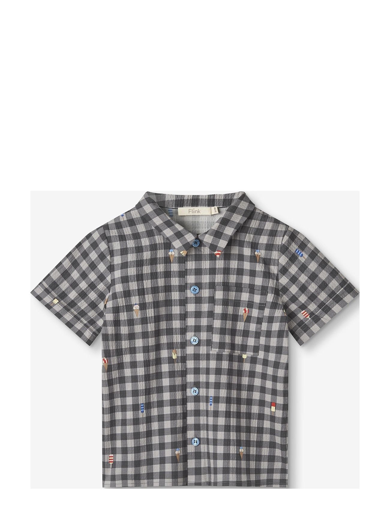 Polar Ss Shirt Patterned Fliink