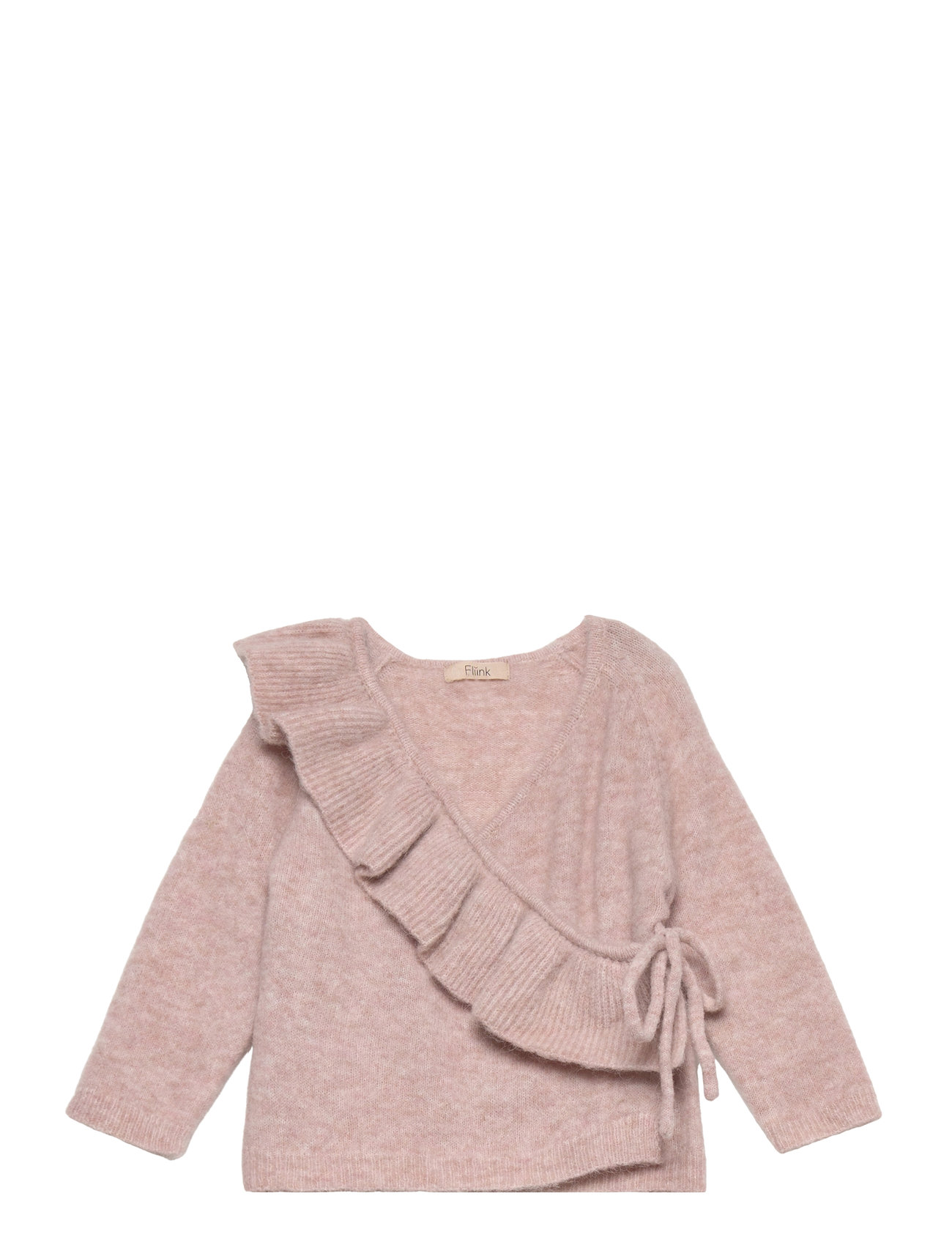 Fliink Star Ruffle Cardigan Rosa