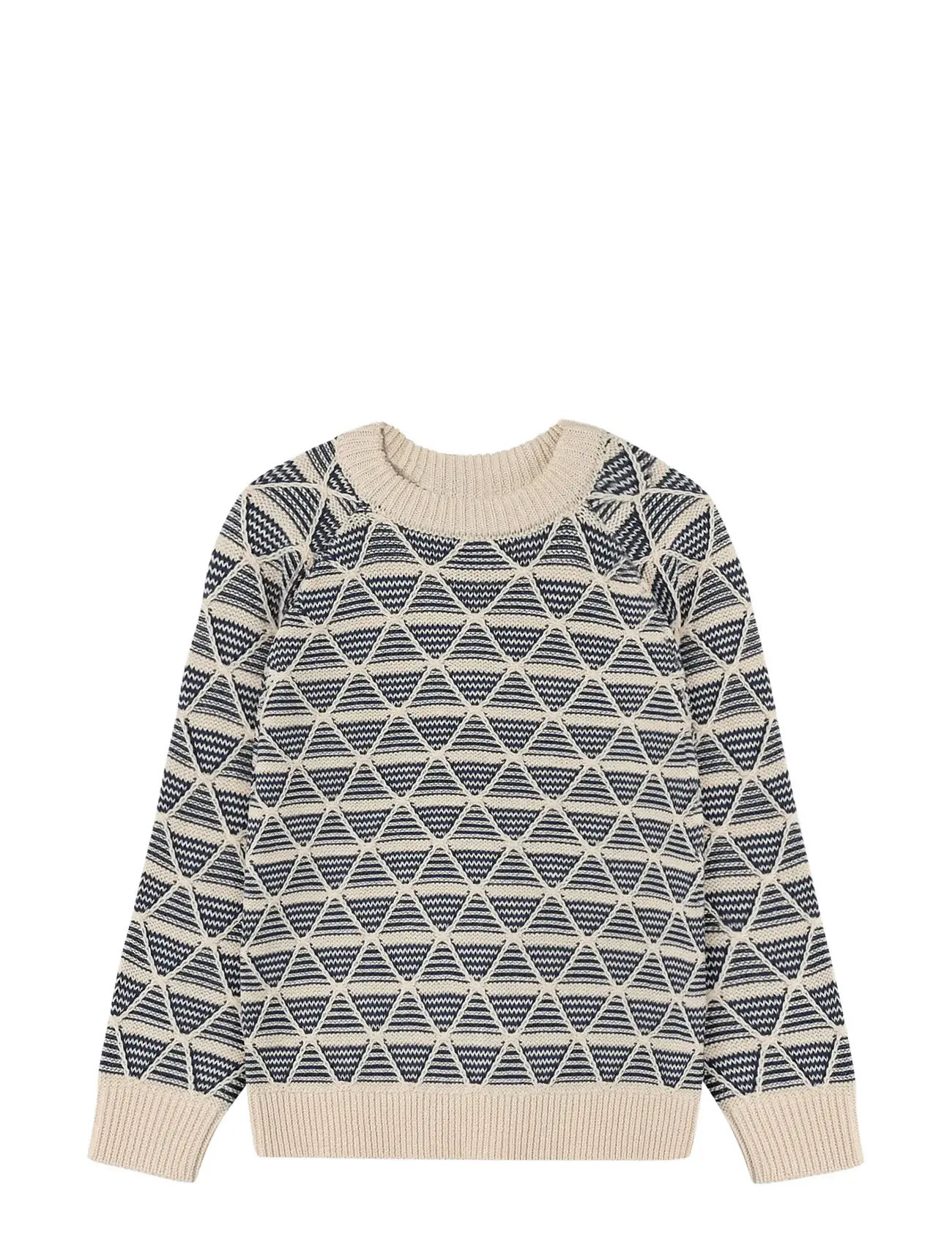 Fliink Sune Knit Pullover, 5 Y, Navy, Strik > Pullovere, Børn