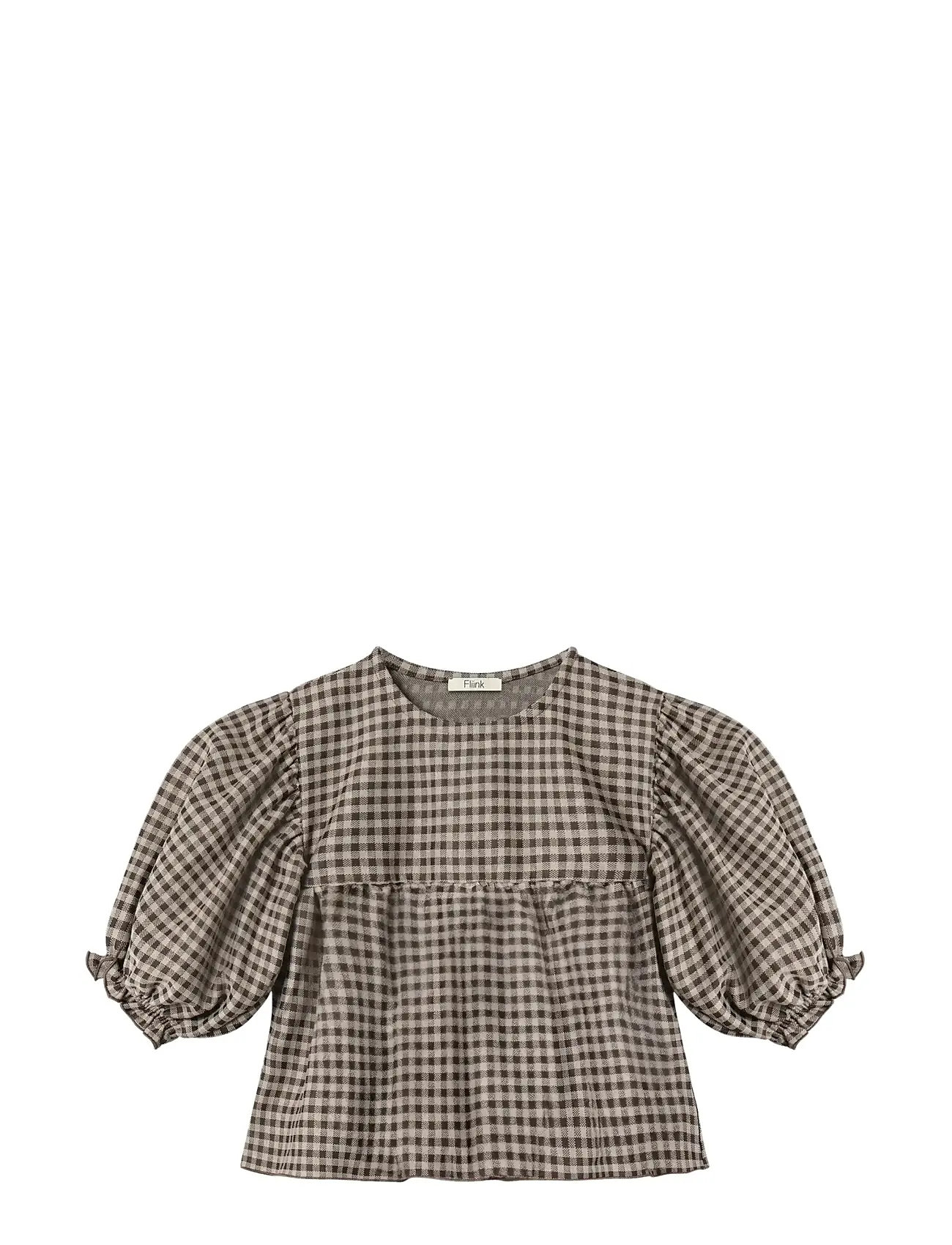 Fliink Ella Blouse, 104, Brown, Overdele > Bluser & Tunikaer, Børn