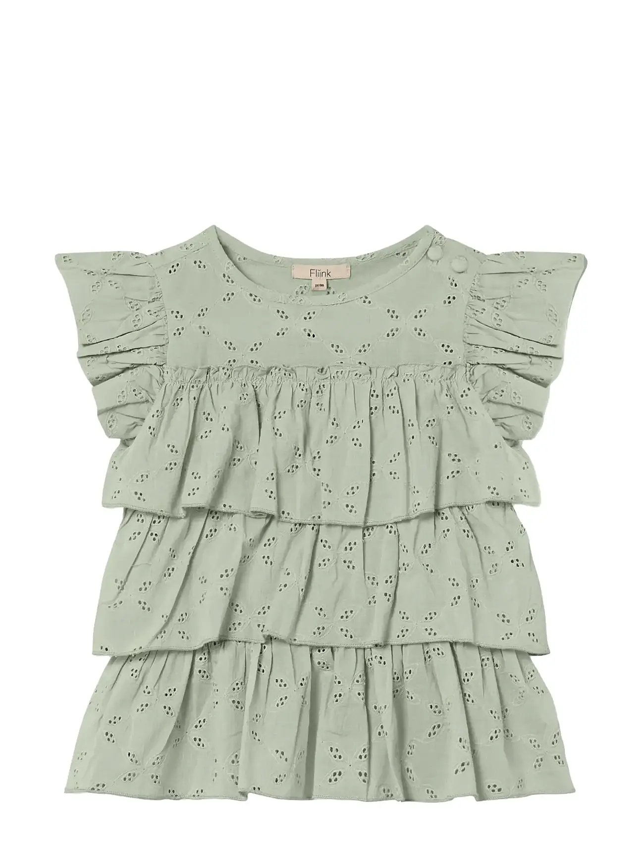 Fliink Harper Top, 98, Green, Overdele > Bluser & Tunikaer, Børn
